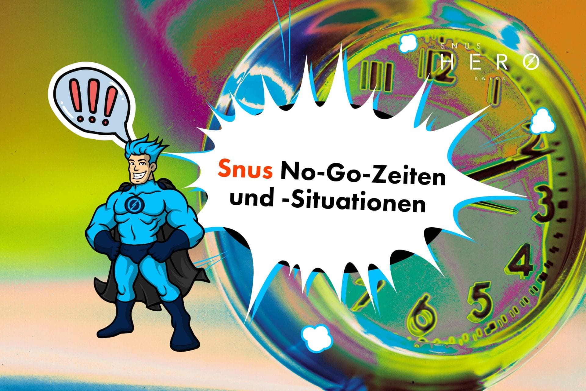 Richtig Snusen: Die wichtigsten Snus-No-Go-Zeiten und -Situationen