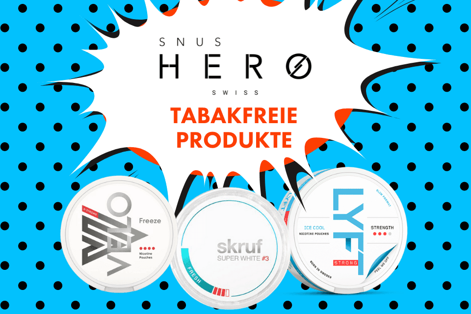 Tabakfreie Snus-Produkte