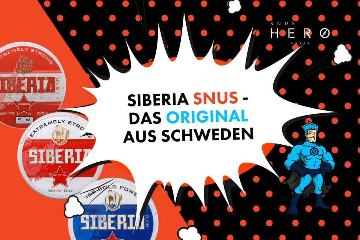 Siberia Snus - das Original aus Schweden