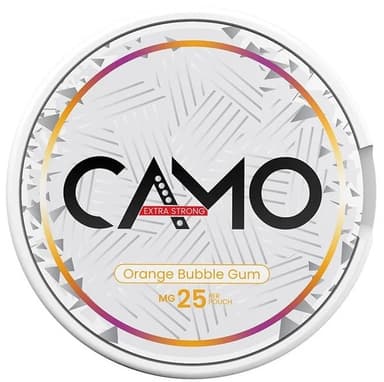 CAMO Orange Bubble Gum 25mg