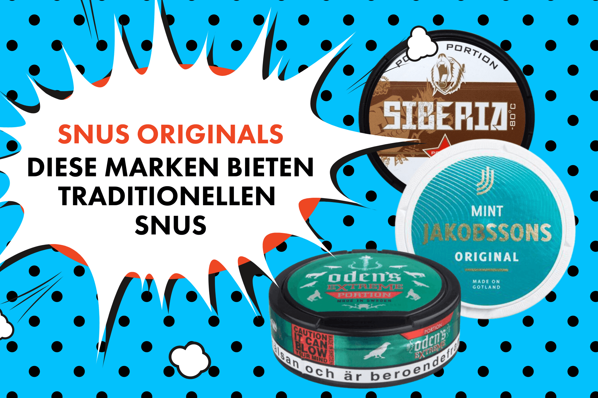 traditionellen Snus