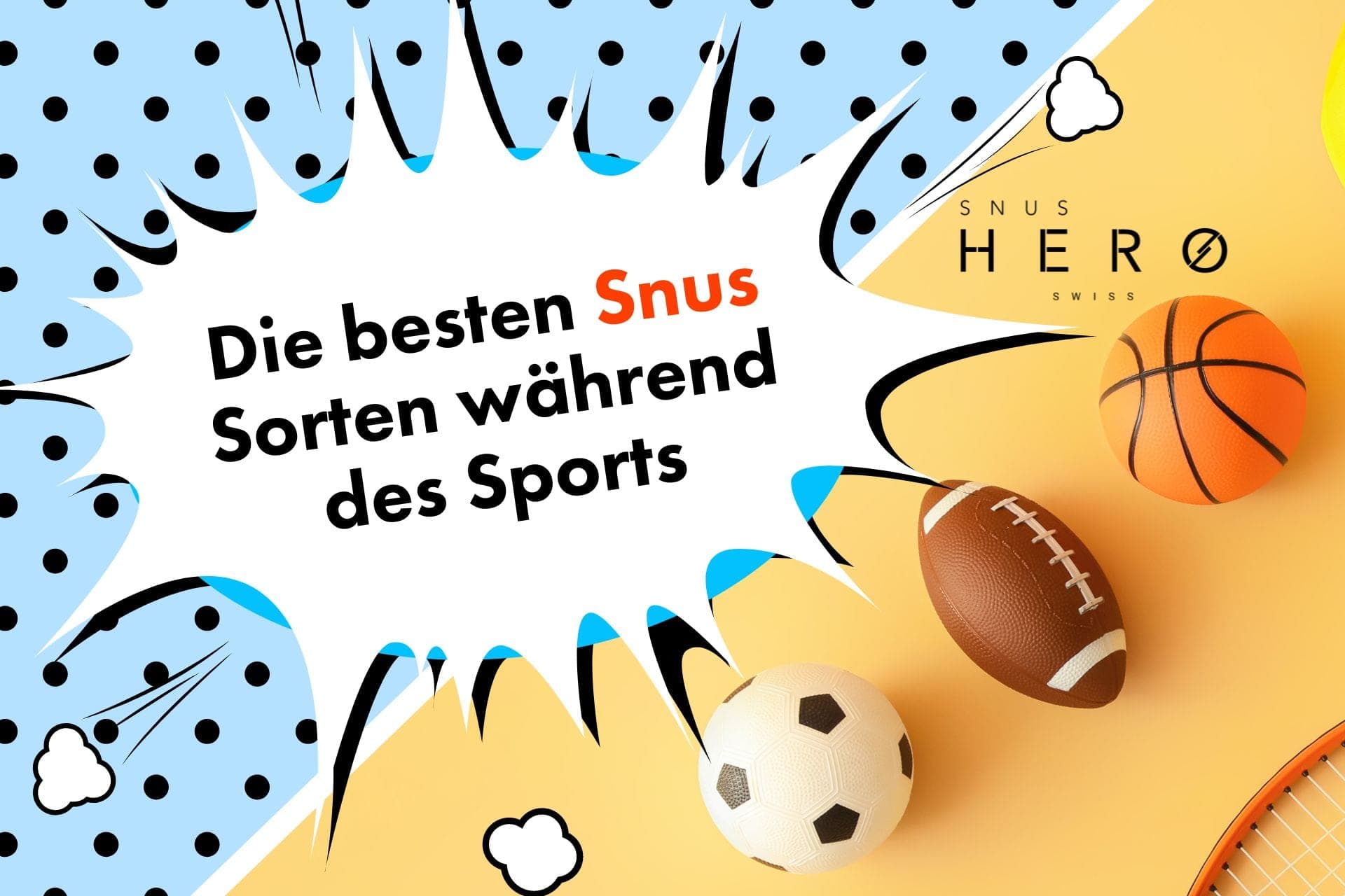 Snus-Sorten während des Sports