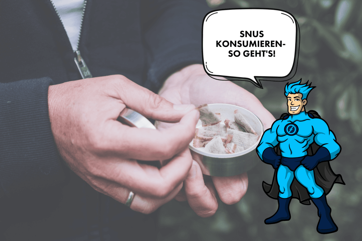 Snus konsumieren